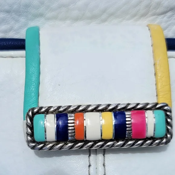 Brighton Cabana Leather Crossbody Bag With Hidden Wallet - Picture 8 of 13